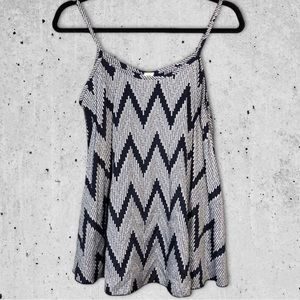 Flowy sleeveless top (made in USA)